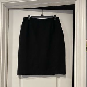 Black pencil skirt